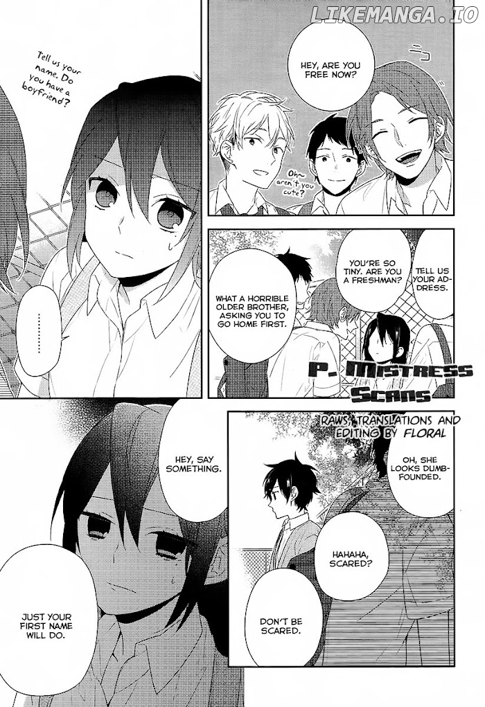 Hori-san to Miyamura-kun chapter 30 - page 19