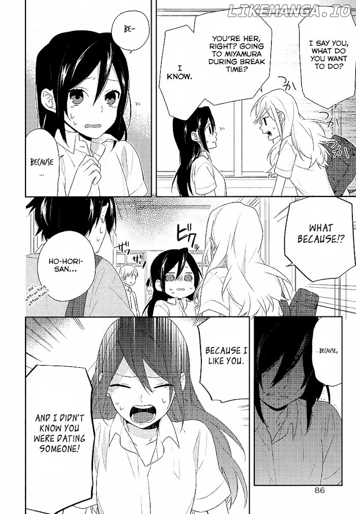 Hori-san to Miyamura-kun chapter 29 - page 12