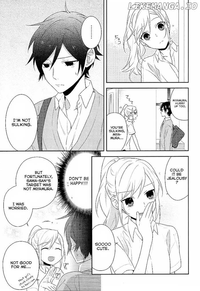 Hori-san to Miyamura-kun chapter 29 - page 21