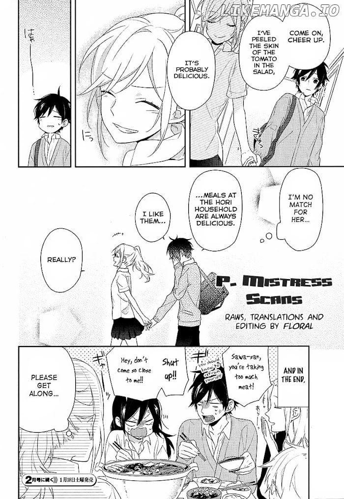 Hori-san to Miyamura-kun chapter 29 - page 22