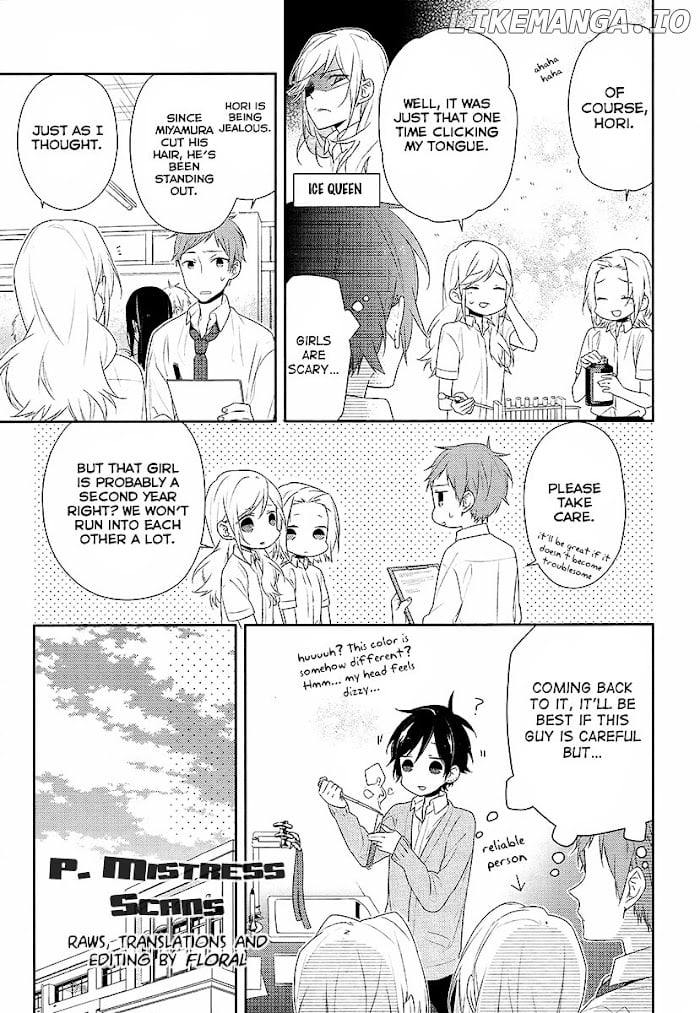 Hori-san to Miyamura-kun chapter 29 - page 5