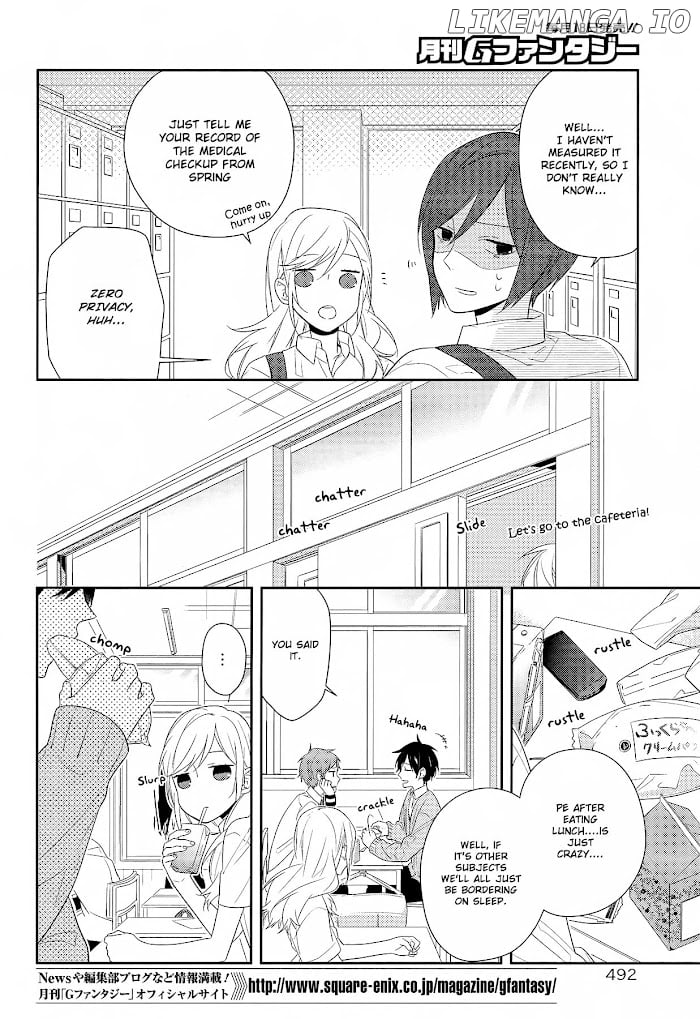 Hori-san to Miyamura-kun chapter 28.2 - page 13