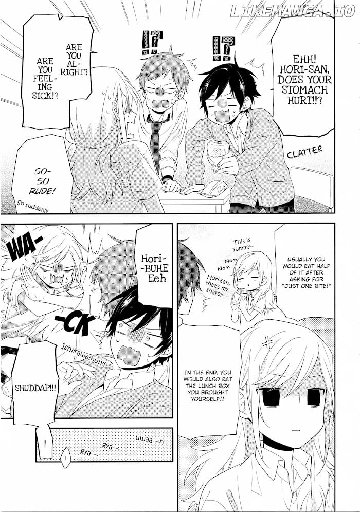 Hori-san to Miyamura-kun chapter 28.2 - page 16