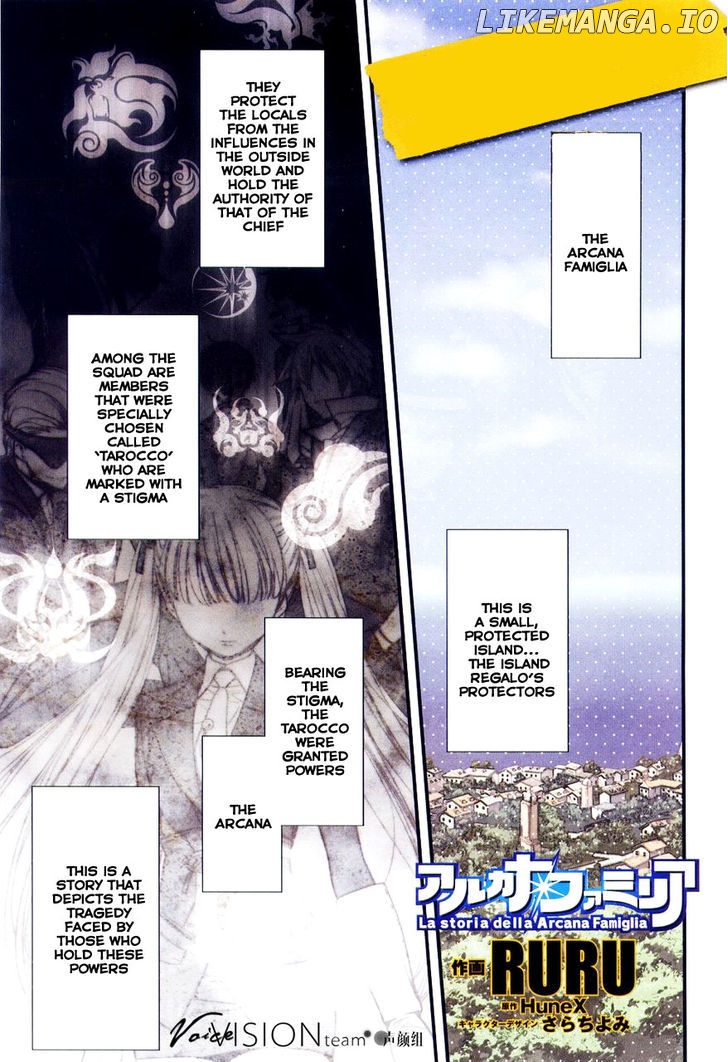 Arcana Famiglia - Amore Mangiare Cantare! chapter 1 - page 4