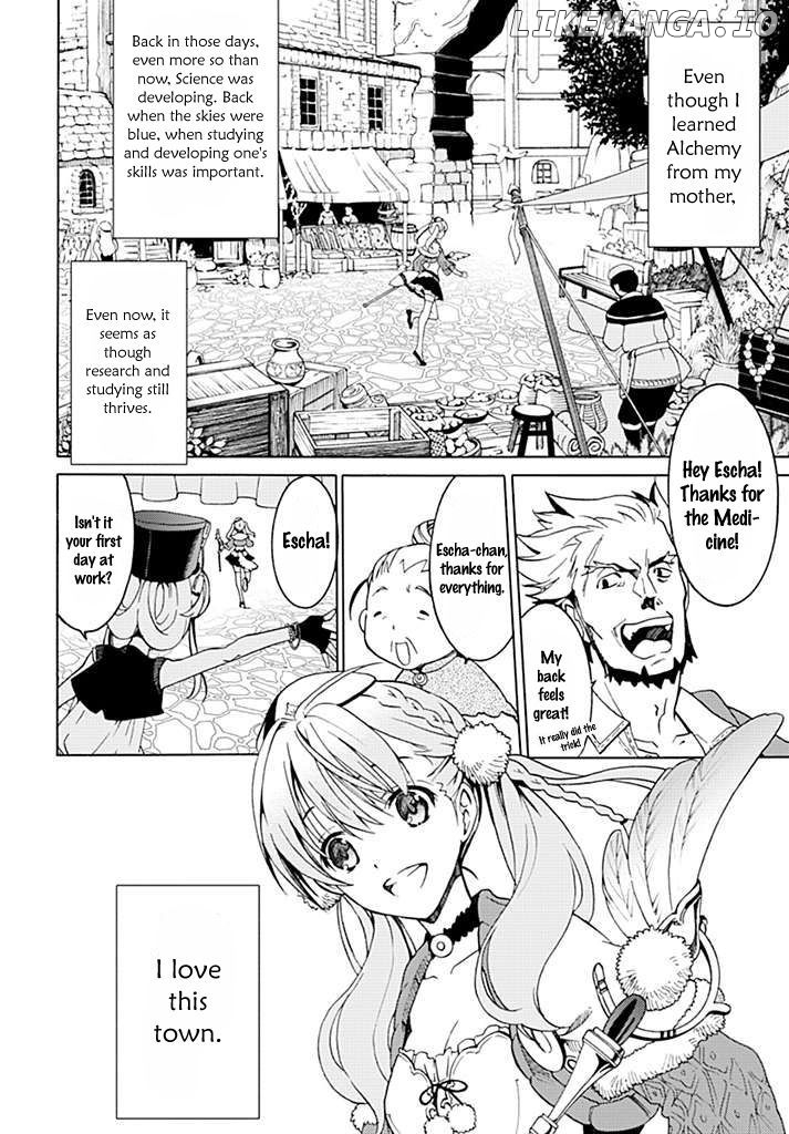 Escha & Logy no Atelier - Tasogare no Sora no Renkinjutsushi chapter 1 - page 12