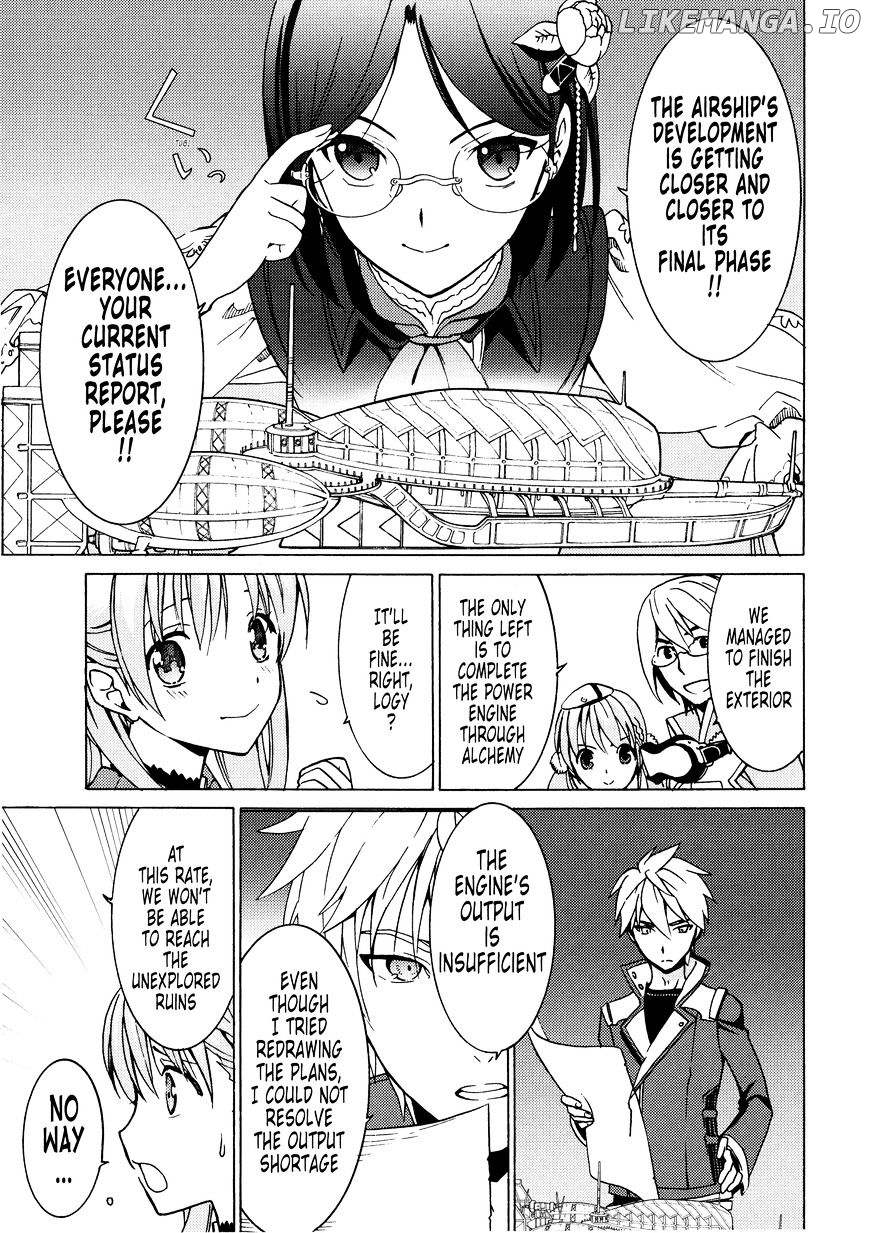 Escha & Logy no Atelier - Tasogare no Sora no Renkinjutsushi chapter 5 - page 24