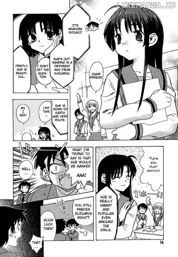 Suzumiya Haruhi no Yuuutsu chapter 1 - page 17