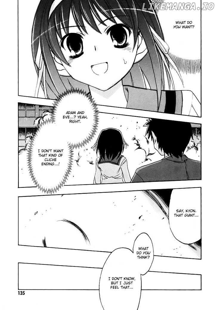 Suzumiya Haruhi no Yuuutsu chapter 8 - page 45