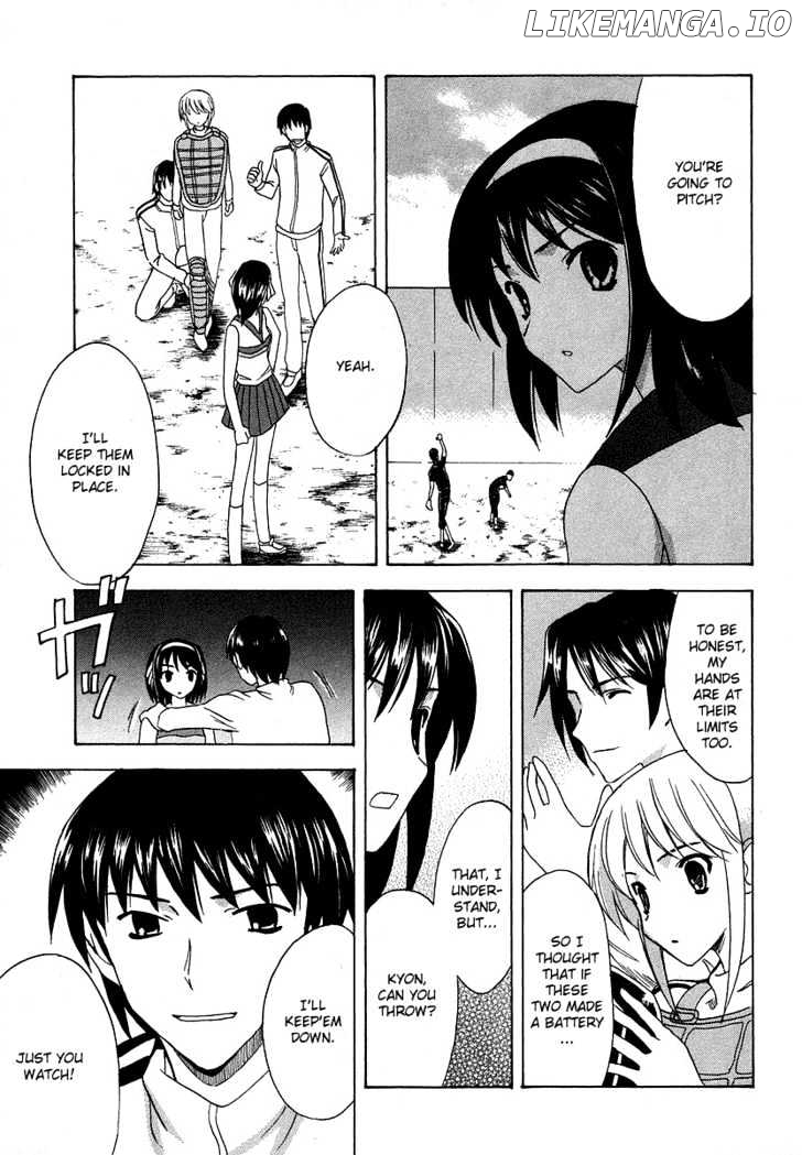 Suzumiya Haruhi no Yuuutsu chapter 11 - page 19