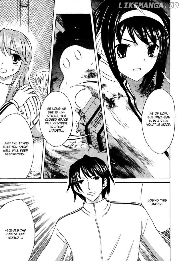 Suzumiya Haruhi no Yuuutsu chapter 11 - page 3