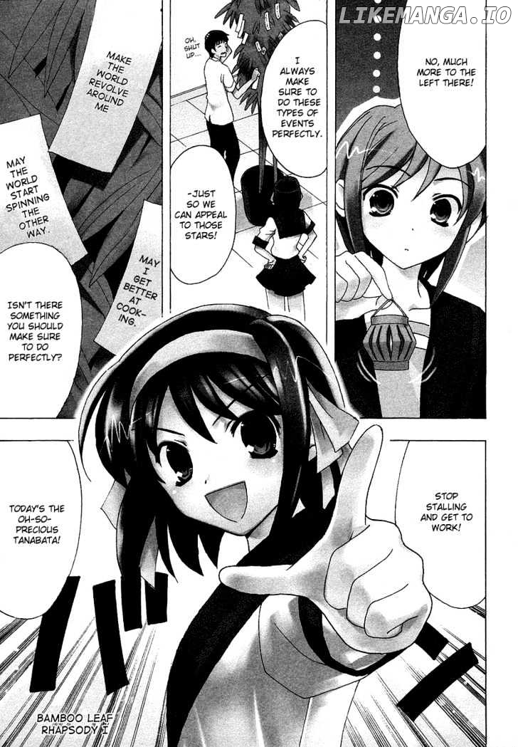 Suzumiya Haruhi no Yuuutsu chapter 13 - page 1