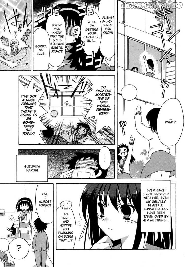 Suzumiya Haruhi no Yuuutsu chapter 2 - page 3