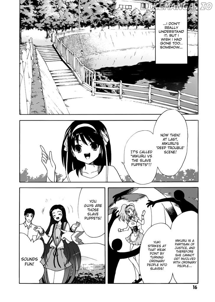 Suzumiya Haruhi no Yuuutsu chapter 26 - page 16