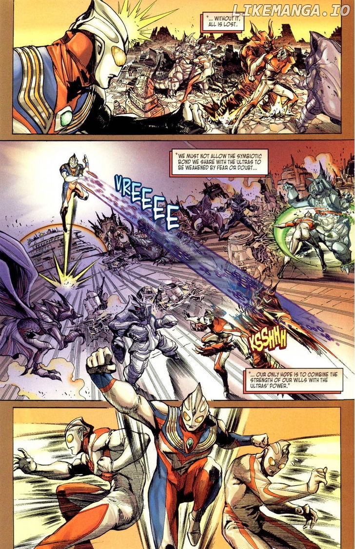 Ultraman Tiga chapter 1 - page 12