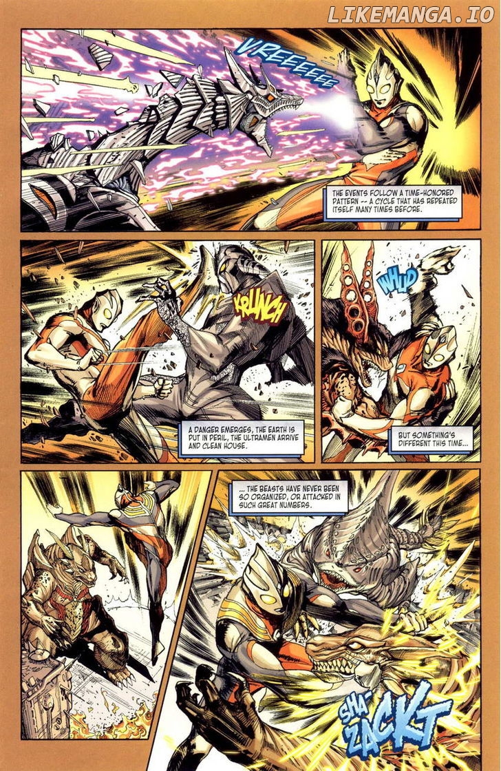 Ultraman Tiga chapter 1 - page 9