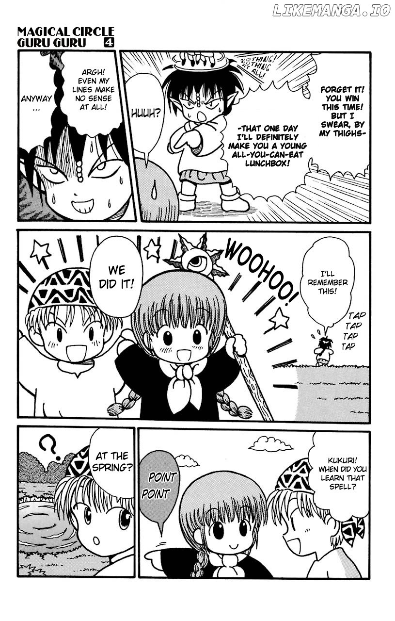 Mahoujin Guru Guru chapter 28 - page 17