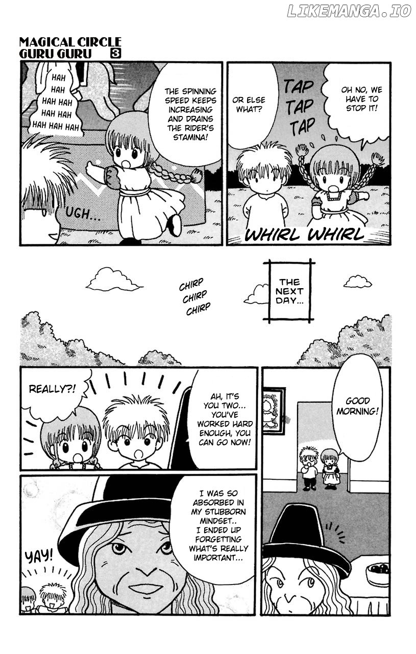 Mahoujin Guru Guru chapter 25.2 - page 17