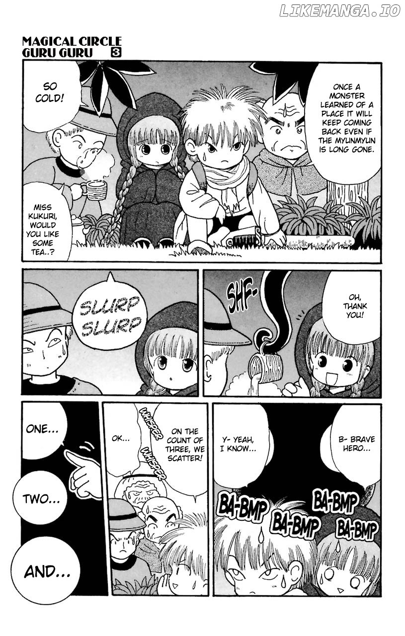 Mahoujin Guru Guru chapter 25.1 - page 13