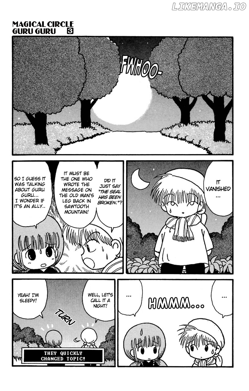 Mahoujin Guru Guru chapter 25 - page 23