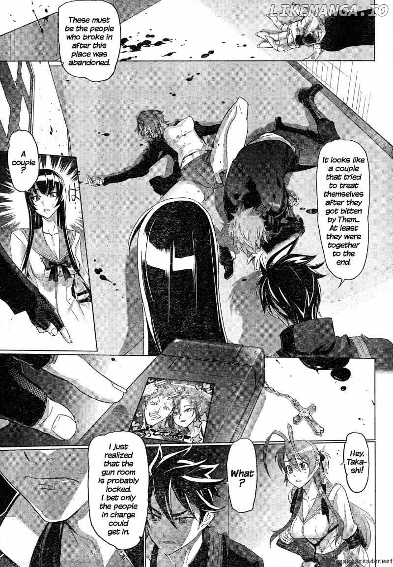 Highschool of the Dead chapter 27 - page 12