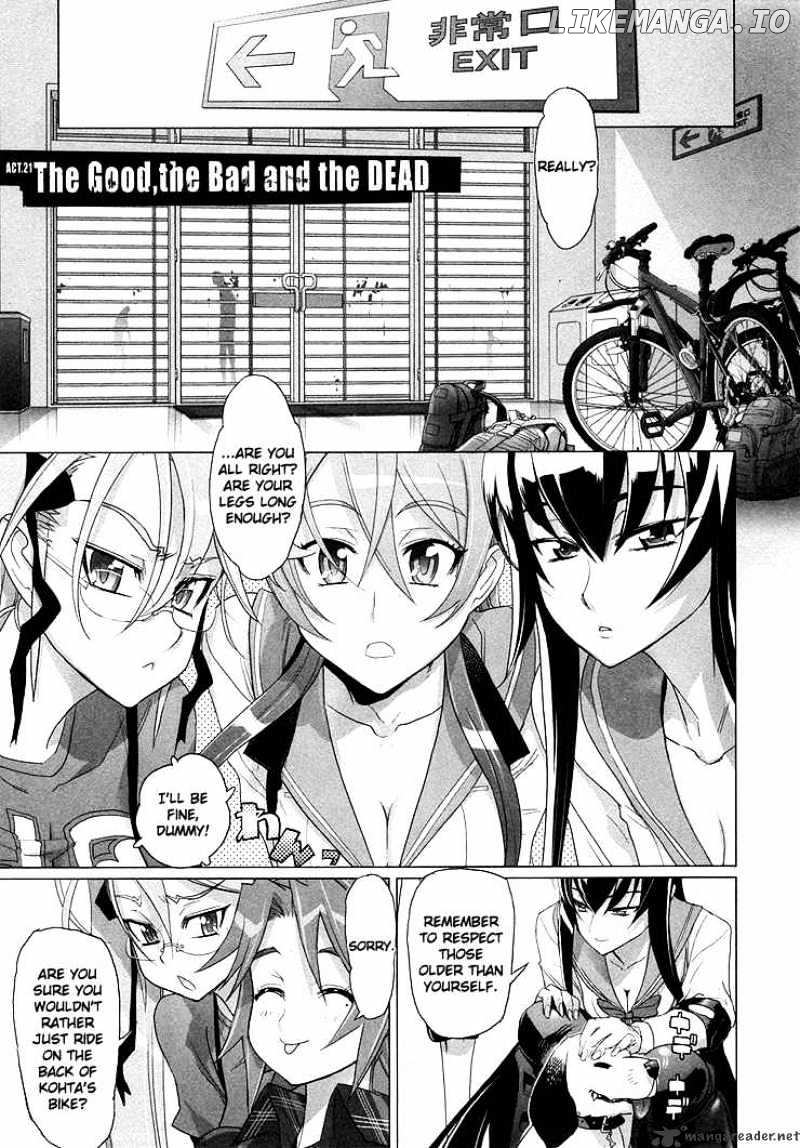 Highschool of the Dead chapter 21 - page 1