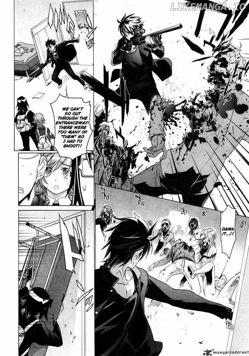 Highschool of the Dead chapter 20 - page 21