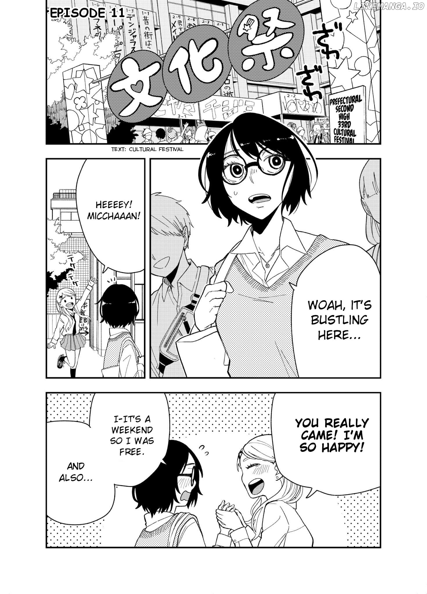 Tomoko & Mitsuki chapter 11 - page 1