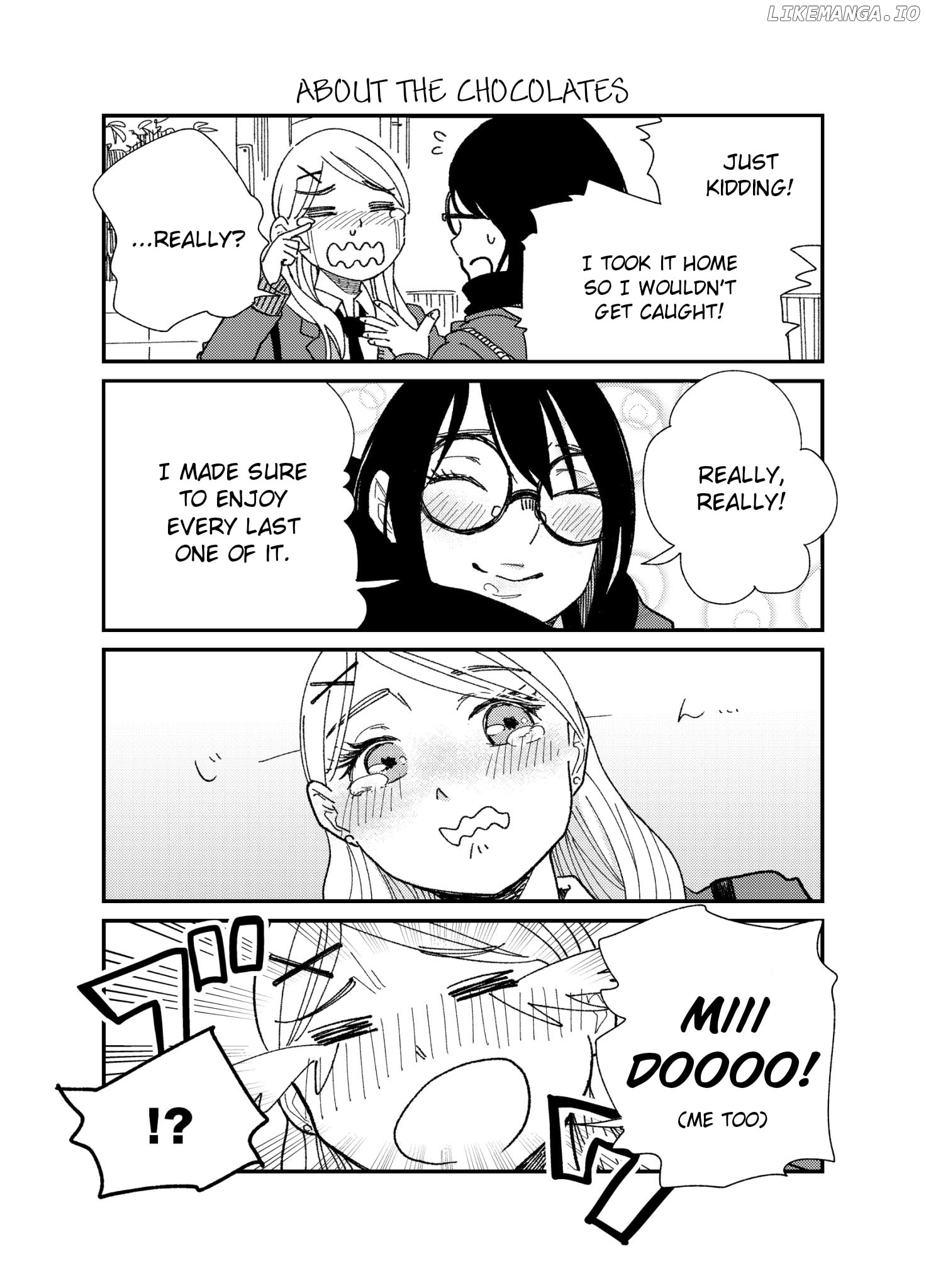 Tomoko & Mitsuki chapter 8.5 - page 4