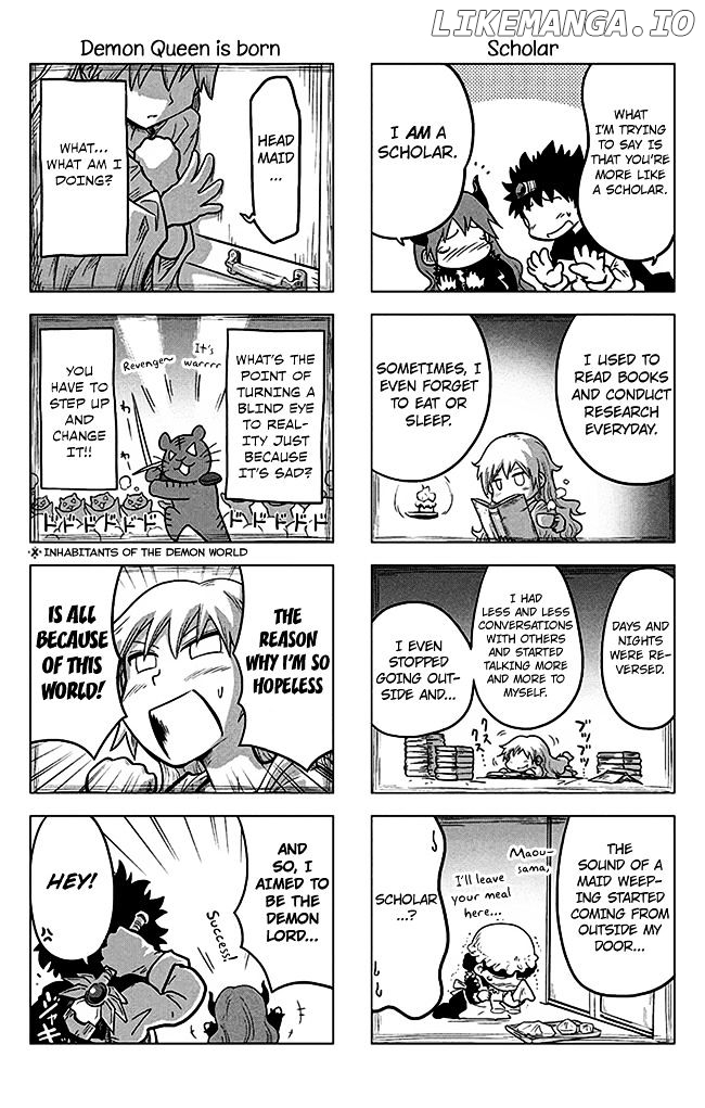 Maoyuu 4-Koma: You're Horrible, Maou-sama! chapter 1 - page 6