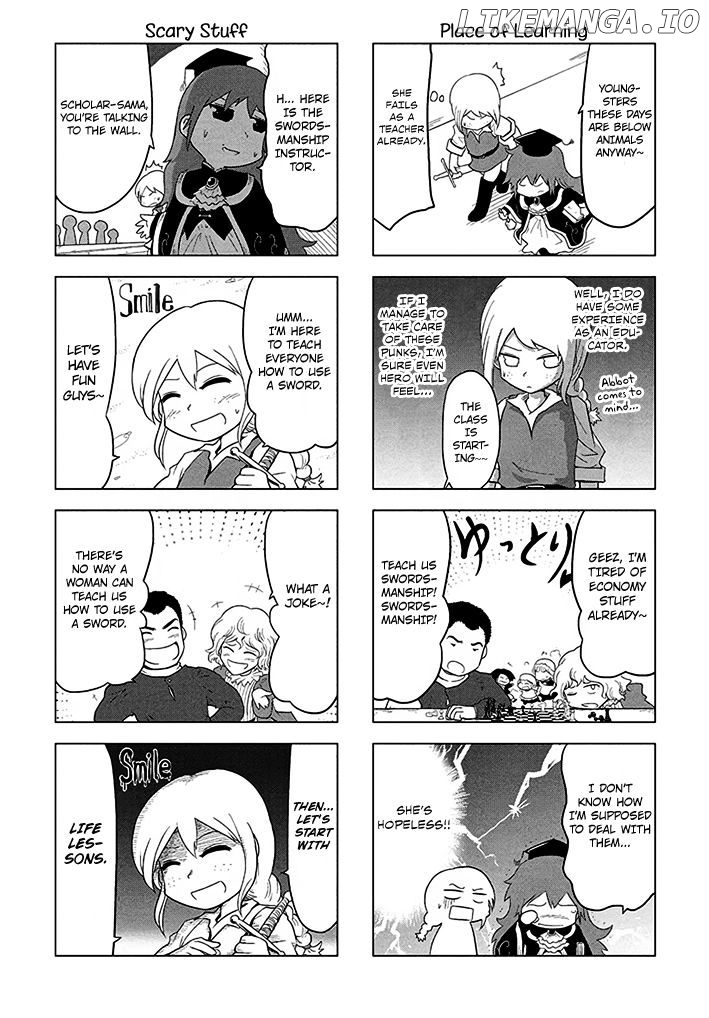 Maoyuu 4-Koma: You're Horrible, Maou-sama! chapter 4 - page 4