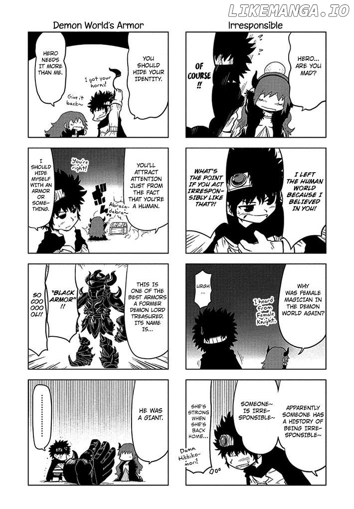 Maoyuu 4-Koma: You're Horrible, Maou-sama! chapter 5 - page 3