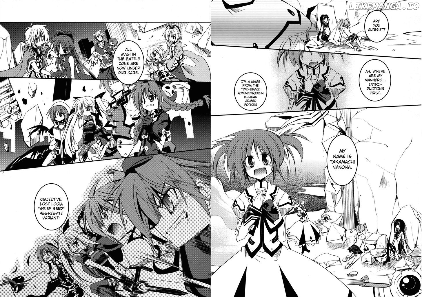 Madoka x Nanoha chapter 1 - page 18