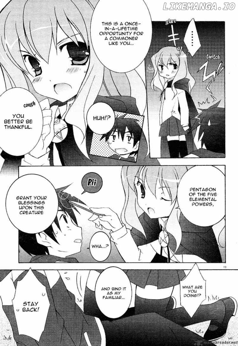 Zero No Tsukaima chapter 1 - page 19