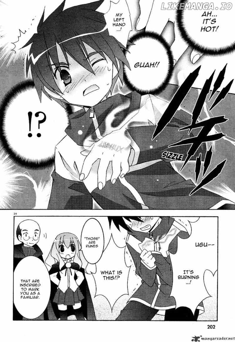 Zero No Tsukaima chapter 1 - page 24