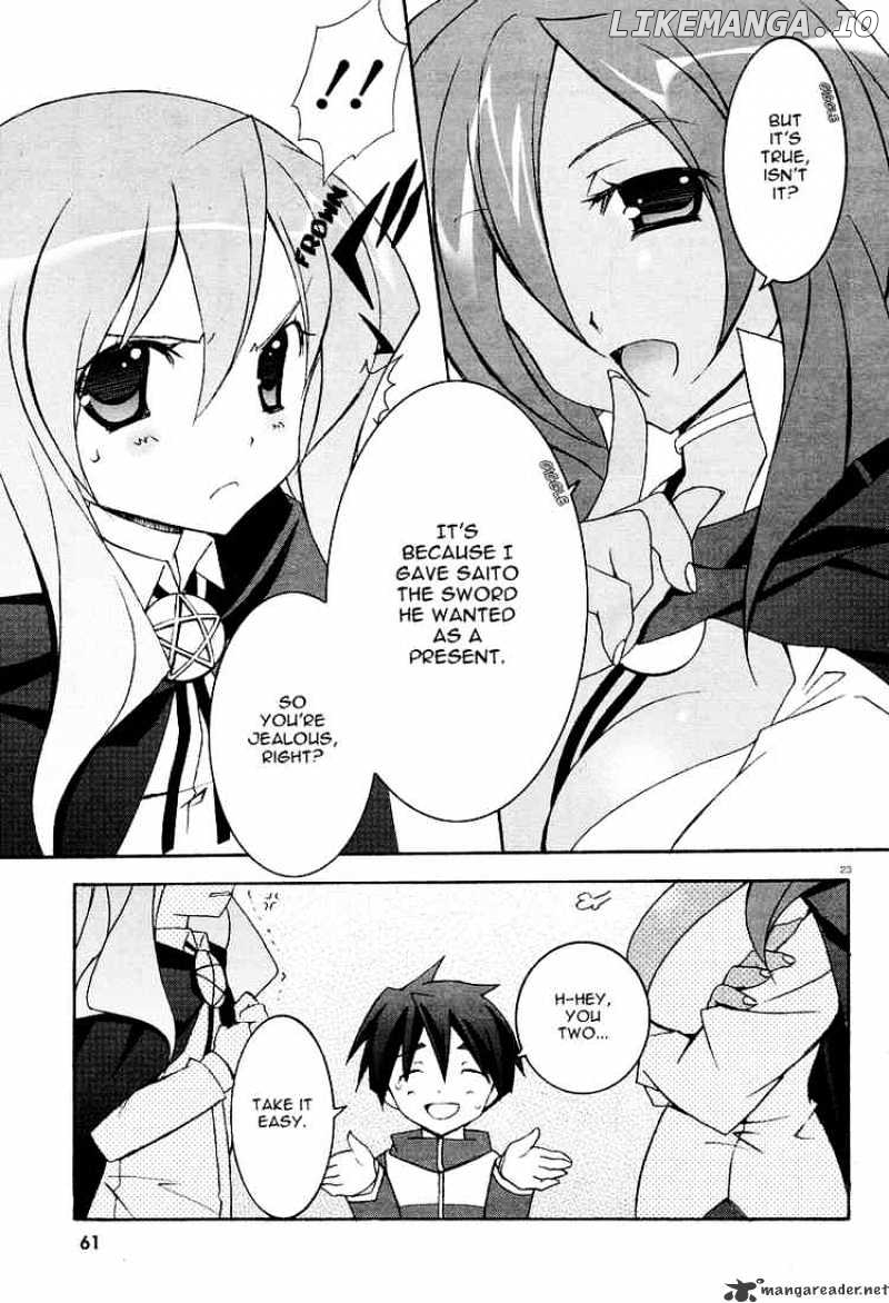 Zero No Tsukaima chapter 6 - page 23