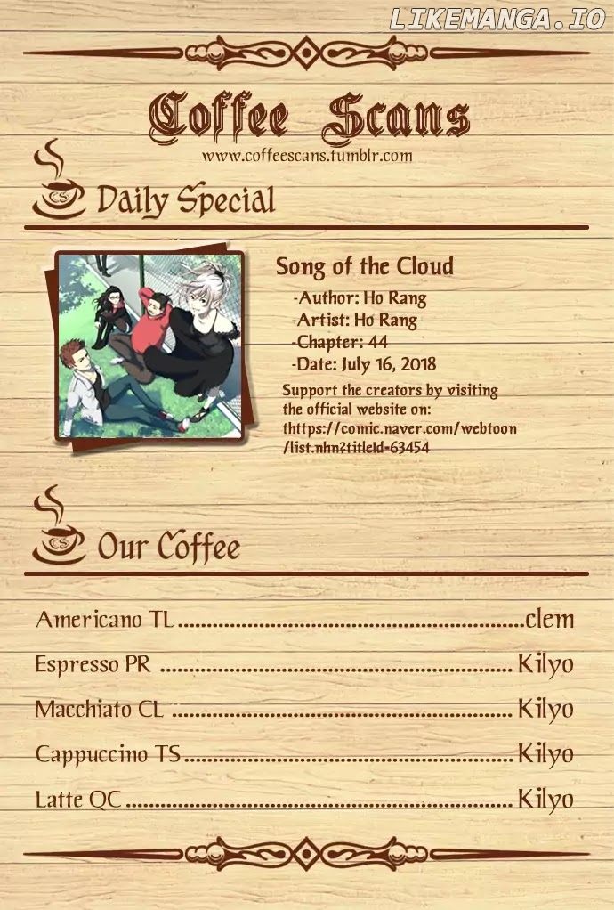 Song Of The Cloud chapter 44 - page 1