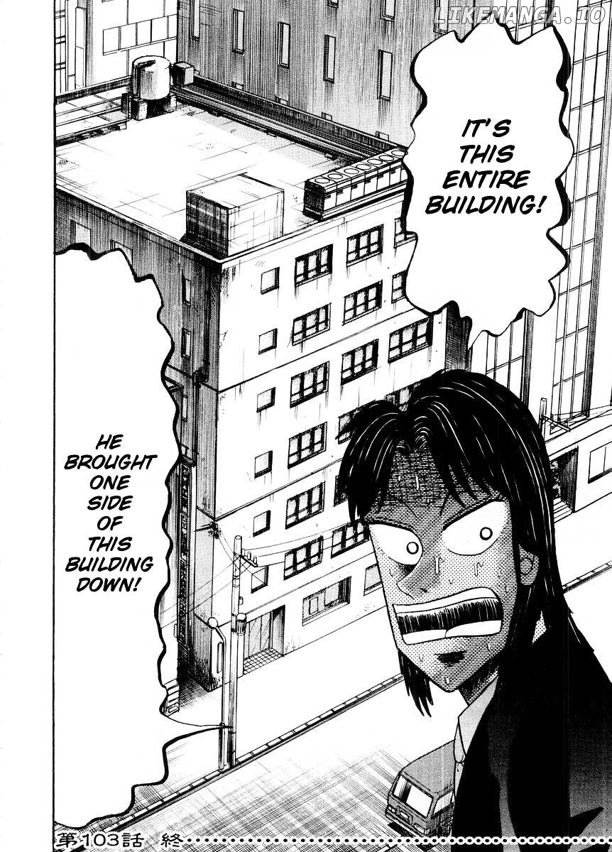 Tobaku Hakairoku Kaiji chapter 103 - page 19