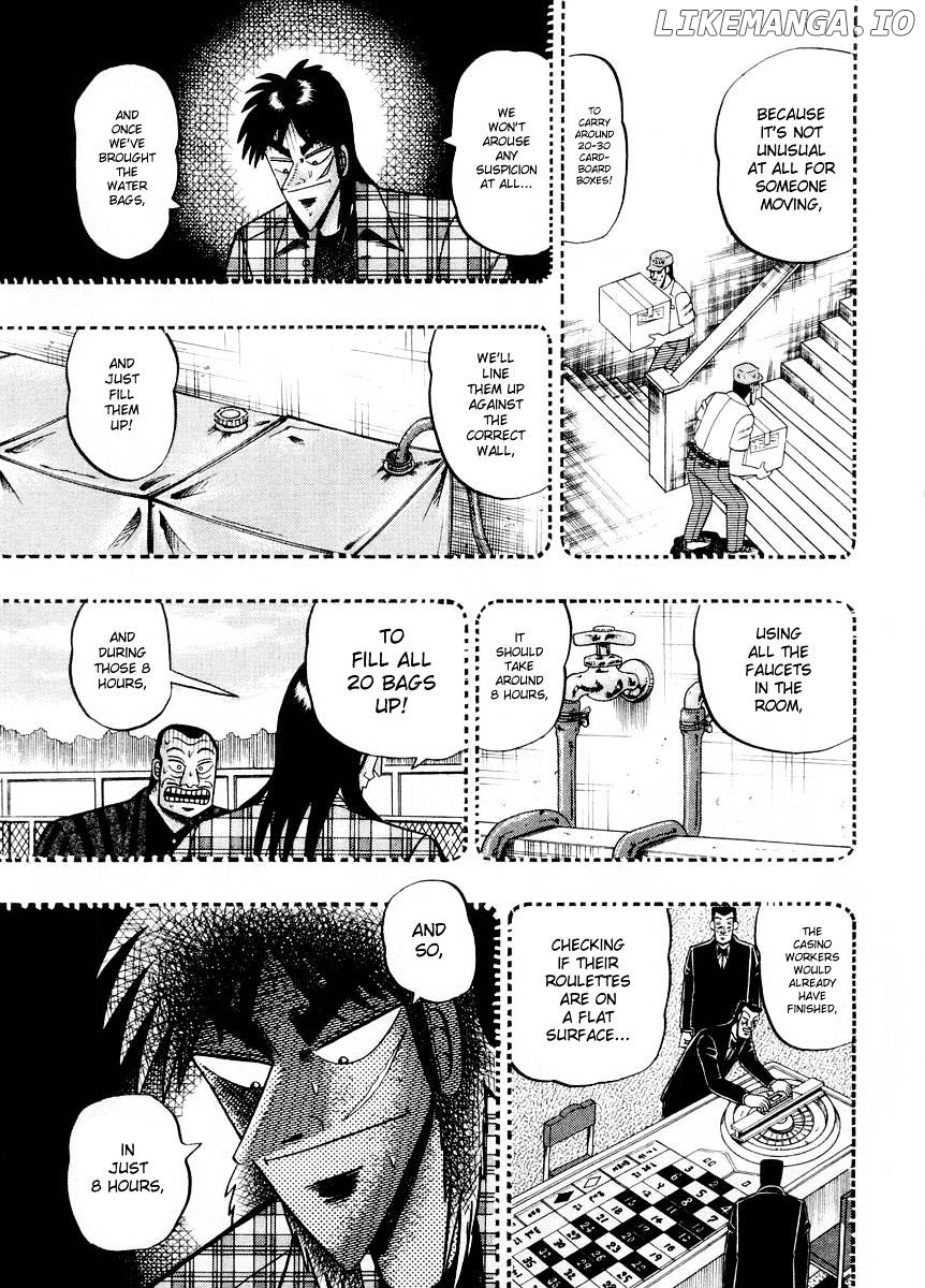 Tobaku Hakairoku Kaiji chapter 104 - page 21