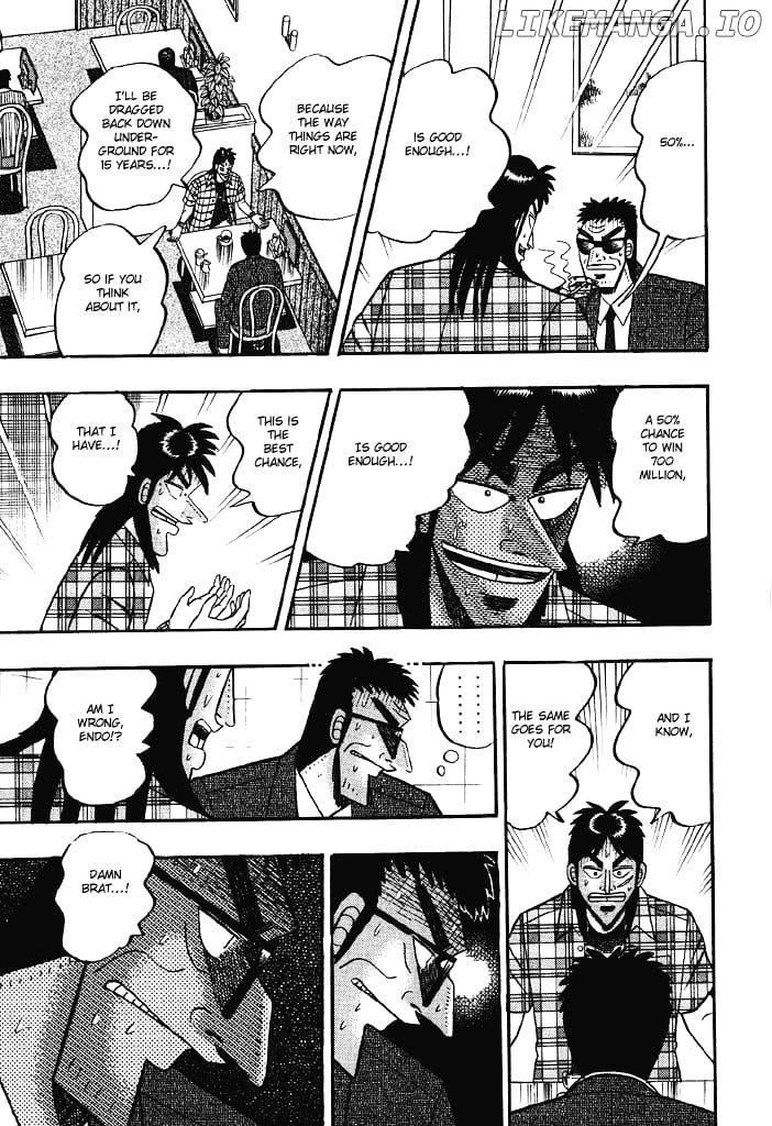 Tobaku Hakairoku Kaiji chapter 77 - page 9