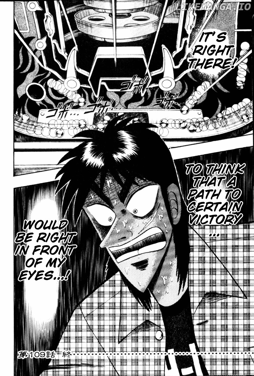 Tobaku Hakairoku Kaiji chapter 109 - page 23