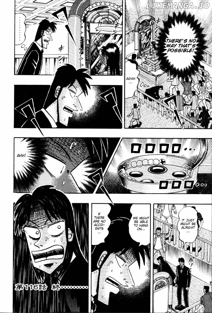 Tobaku Hakairoku Kaiji chapter 116 - page 21