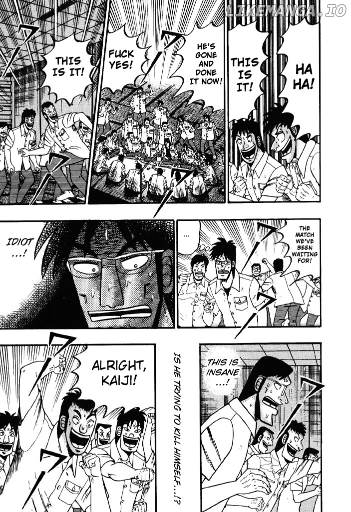 Tobaku Hakairoku Kaiji chapter 34 - page 17