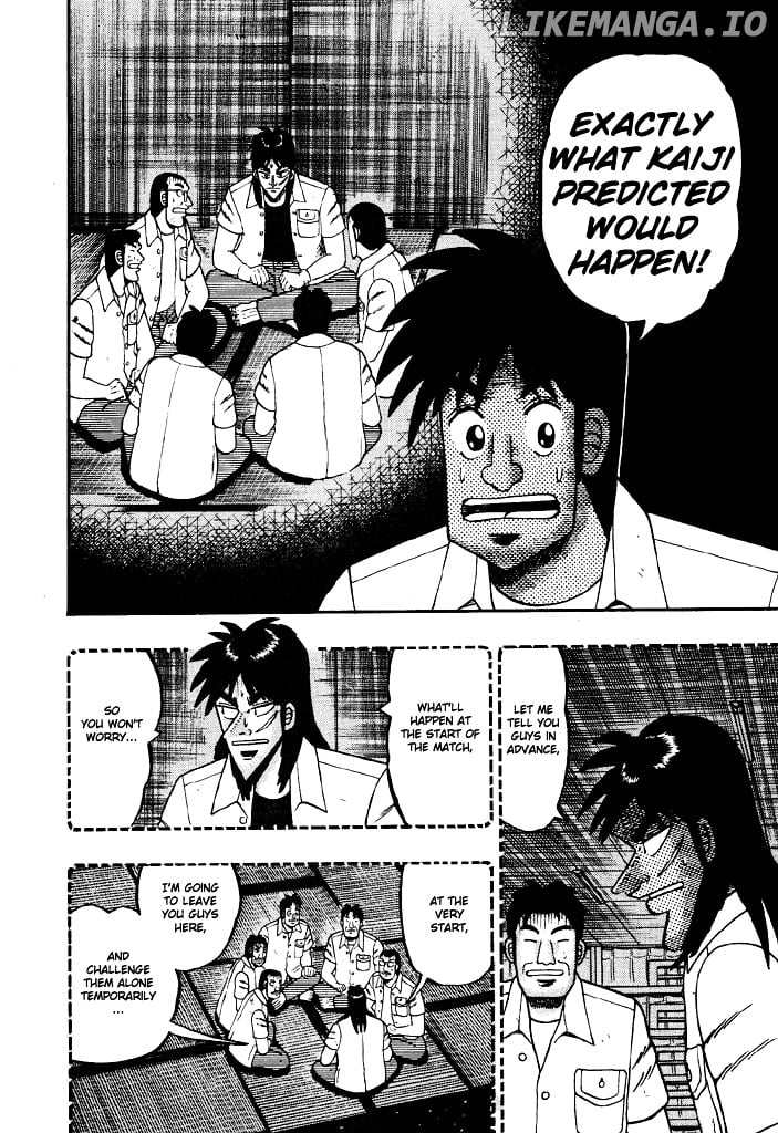 Tobaku Hakairoku Kaiji chapter 33 - page 15