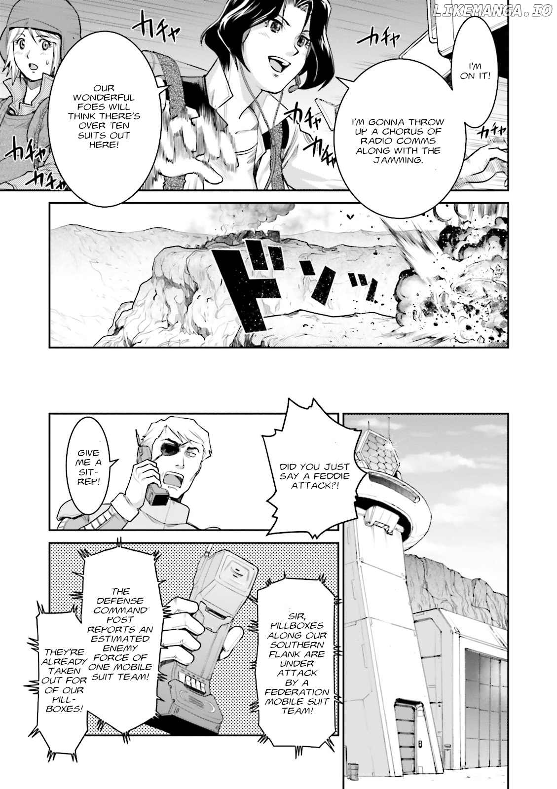 Mobile Suit Gundam Ground Zero – Rise From The Ashes chapter 4 - page 21