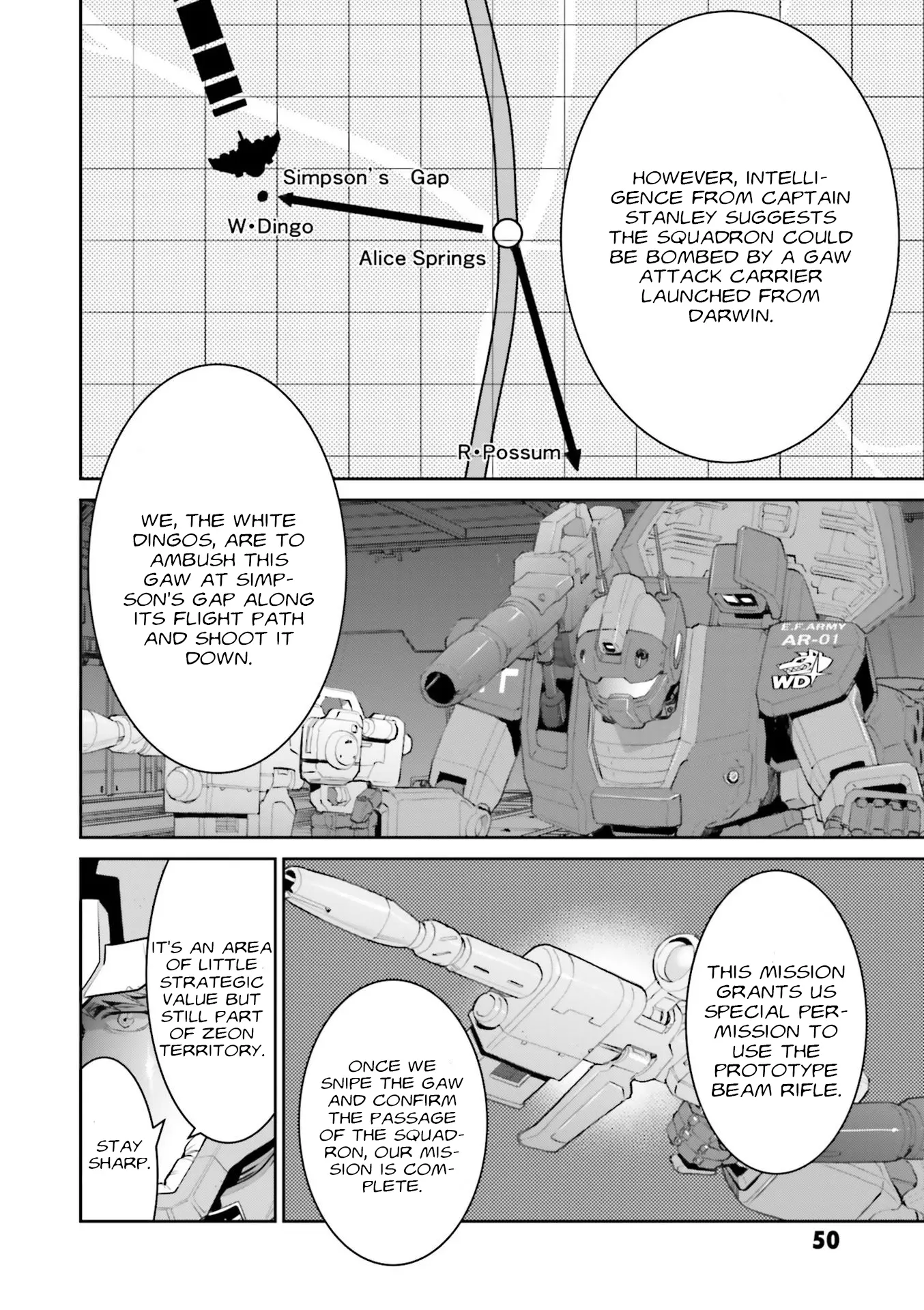 Mobile Suit Gundam Ground Zero – Rise From The Ashes chapter 6 - page 9