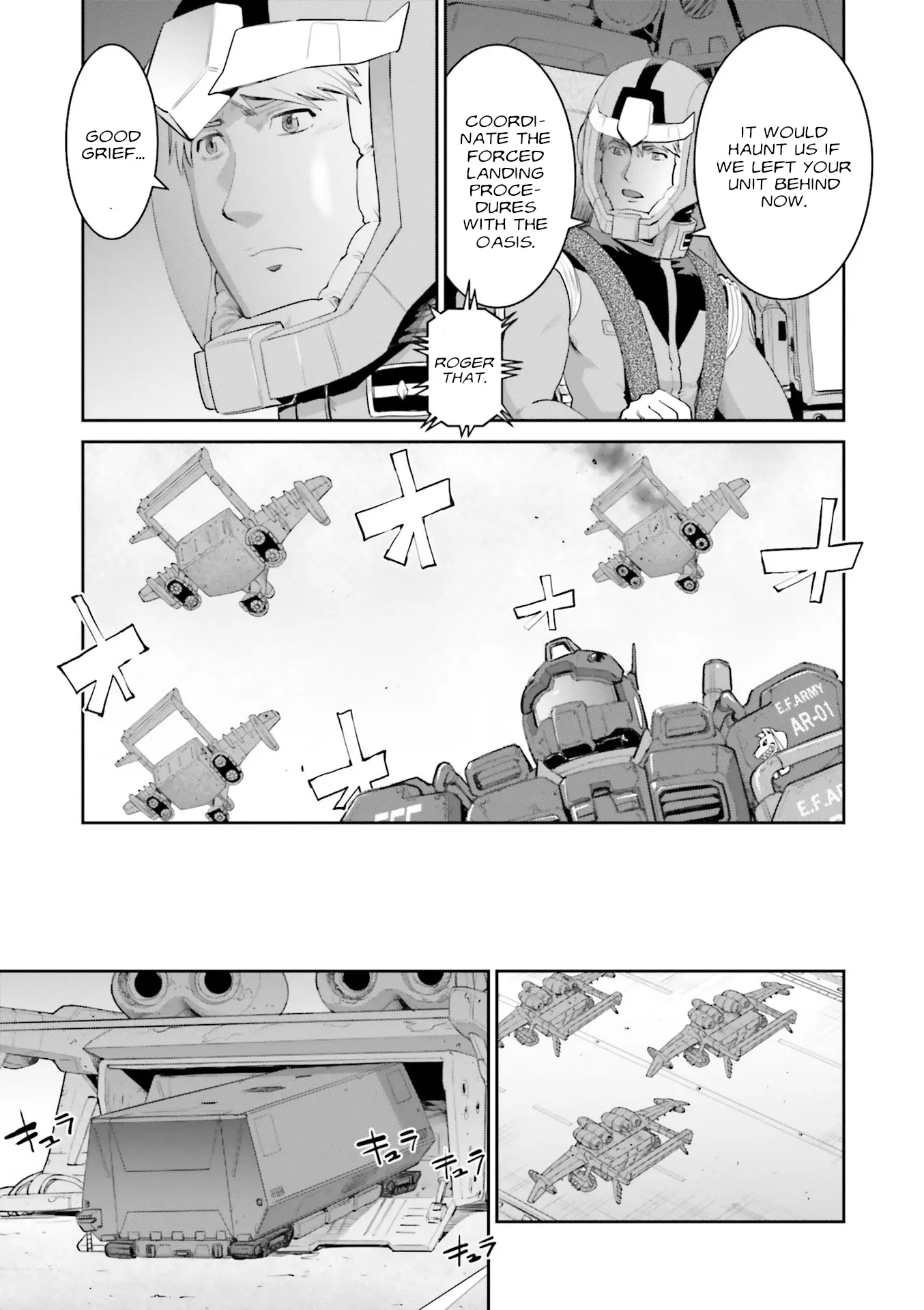 Mobile Suit Gundam Ground Zero – Rise From The Ashes chapter 8 - page 11