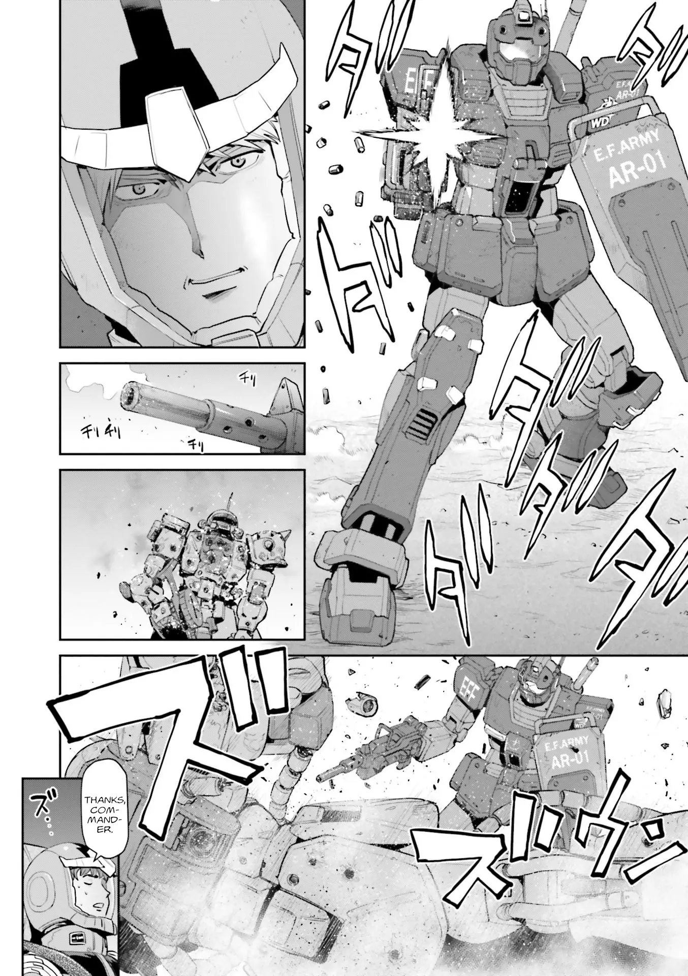 Mobile Suit Gundam Ground Zero – Rise From The Ashes chapter 8 - page 6