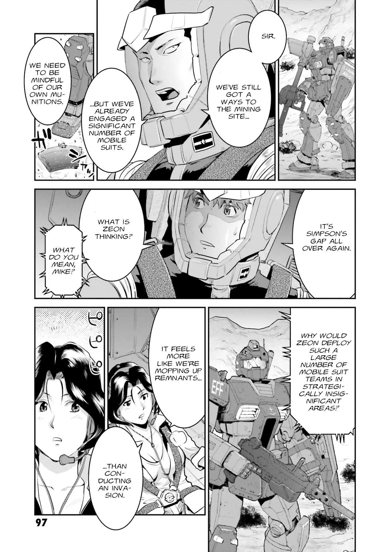 Mobile Suit Gundam Ground Zero – Rise From The Ashes chapter 8 - page 7