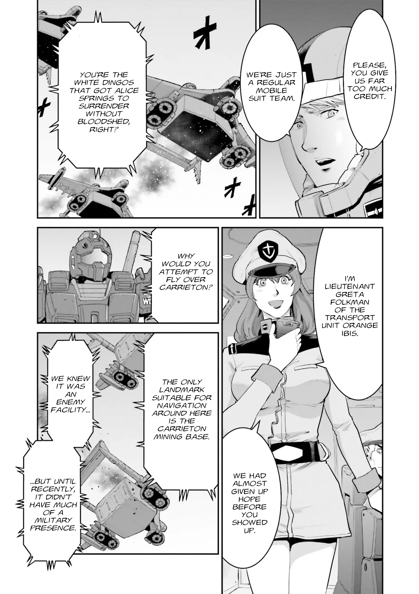 Mobile Suit Gundam Ground Zero – Rise From The Ashes chapter 8 - page 9