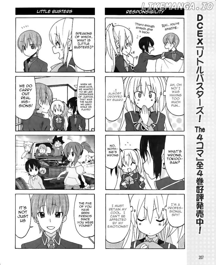 Little Busters! Ex The 4-Koma chapter 8 - page 12